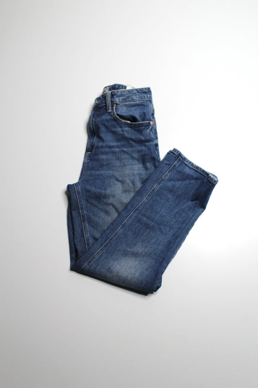 Paige high rise ‘Stella crop’ jeans, size 26