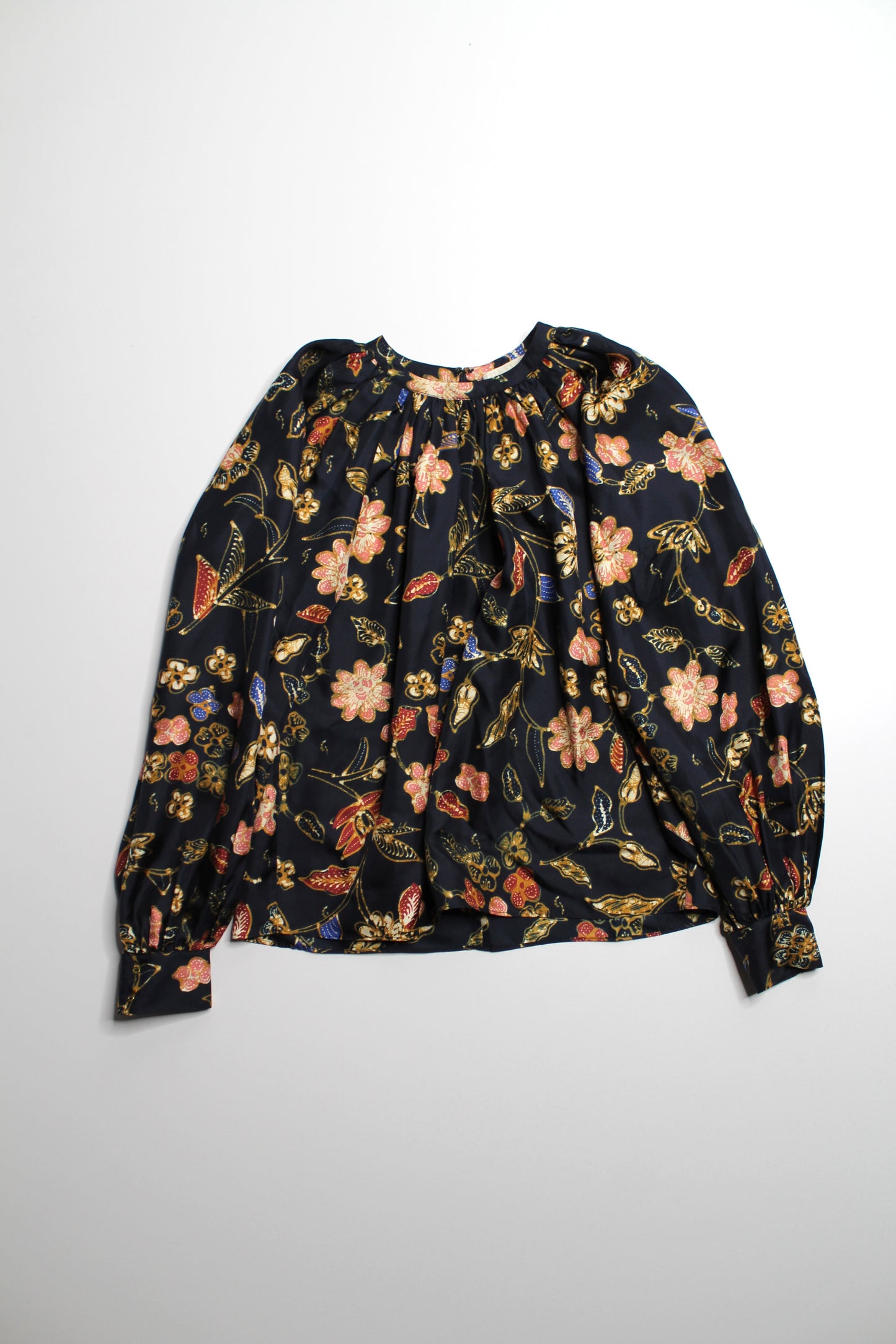 Ulla Johnson odessa ‘marisol’ floral silk blouse, size small (loose flowy fit)