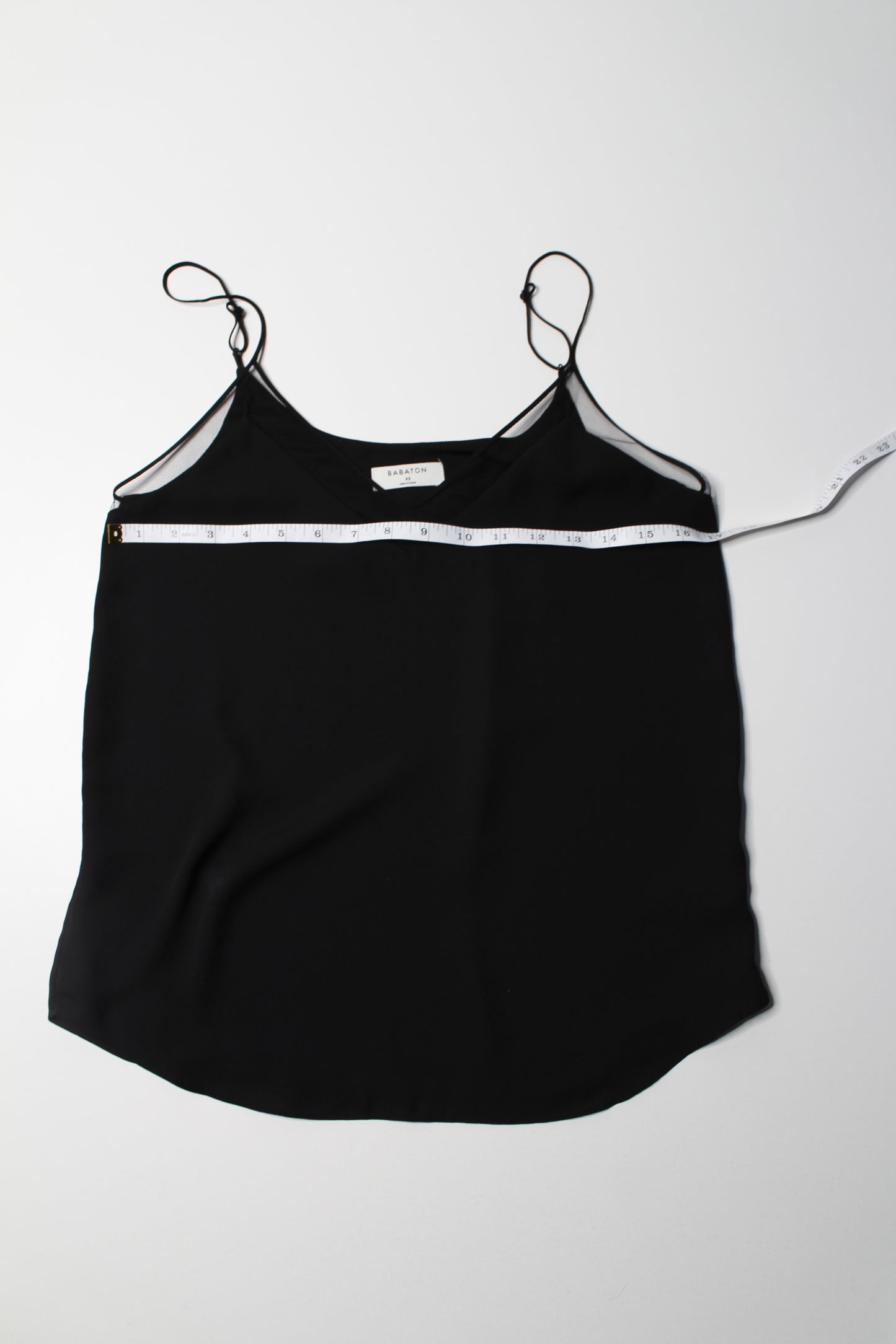 Aritzia Babaton black ‘galen’ camisole, size xs (fits xs/small)