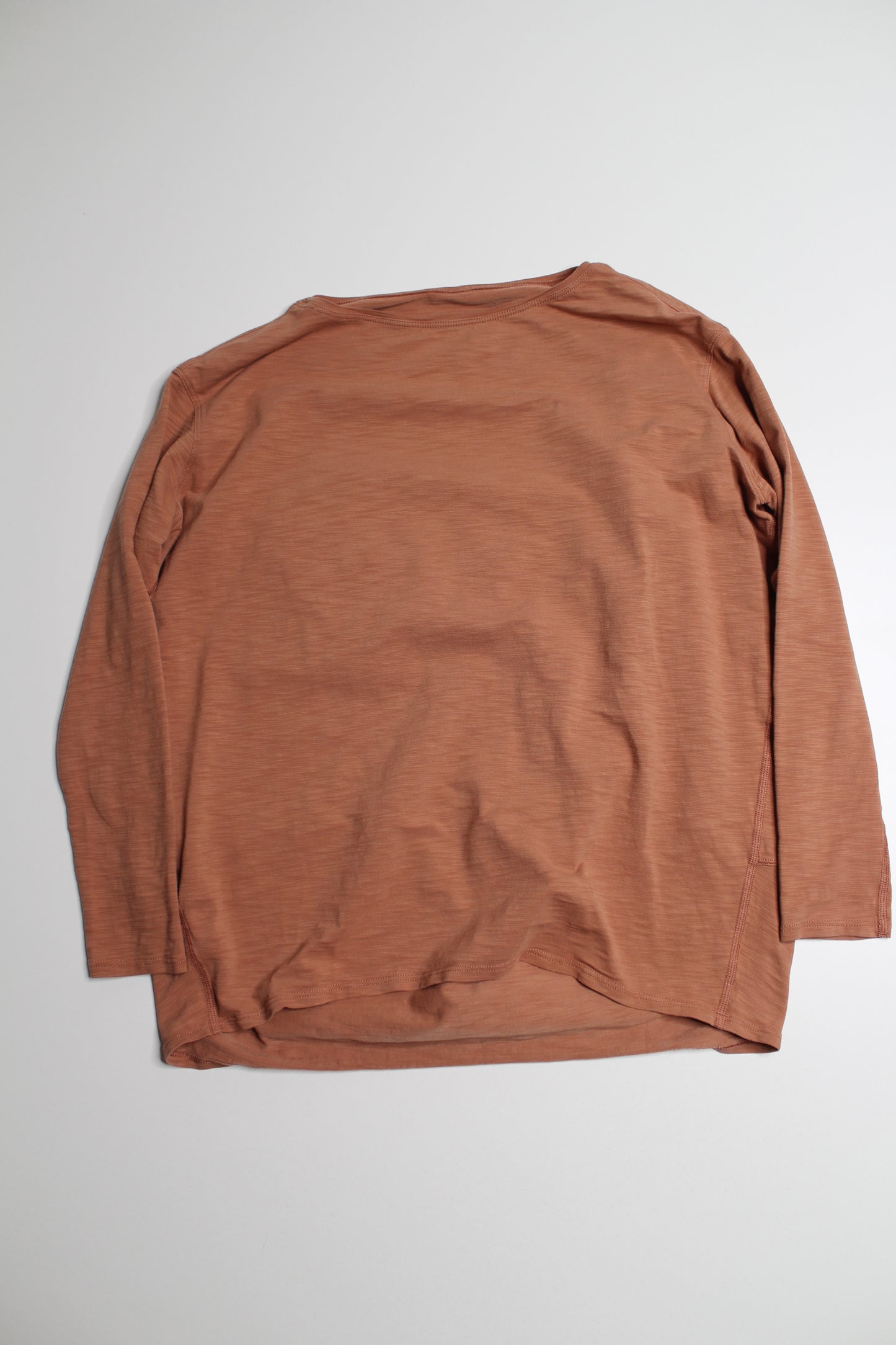 Lululemon desert sun back in action long sleeve, size 2 (oversized fit) (price reduced: was $36)