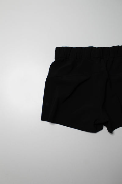 Lululemon black ‘on the fly’ shorts, size 4 *woven