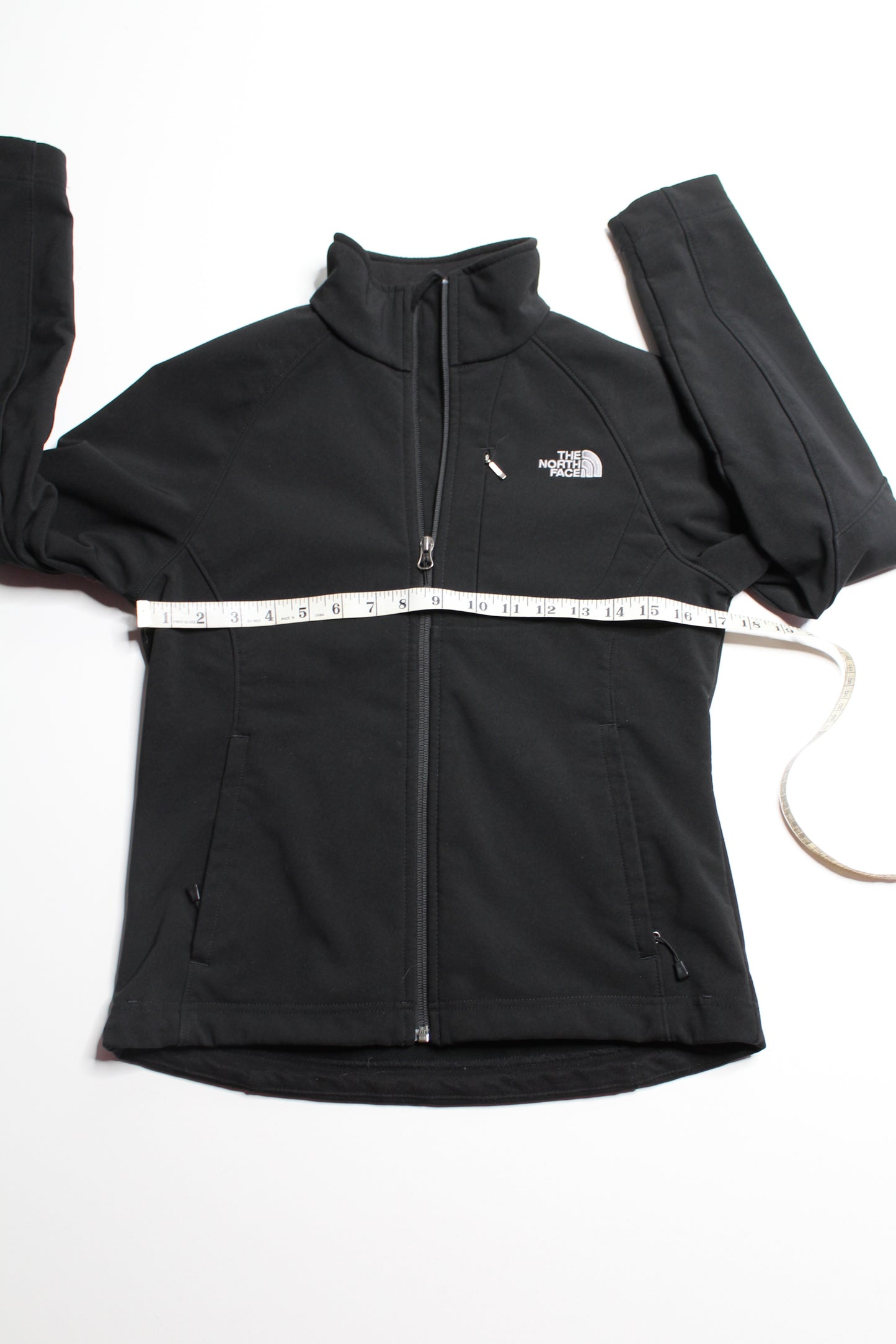 The North Face black apex bionic  soft shell jacket, size small