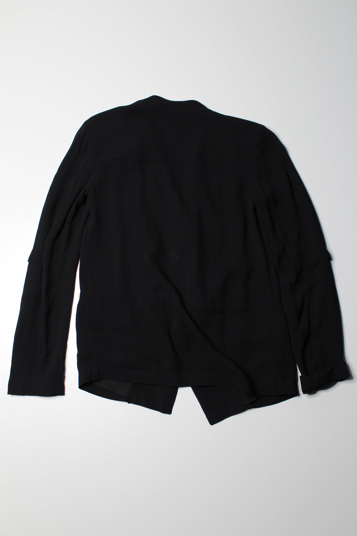 Aritzia Balaton black open front blazer, size xxs (loose fit)