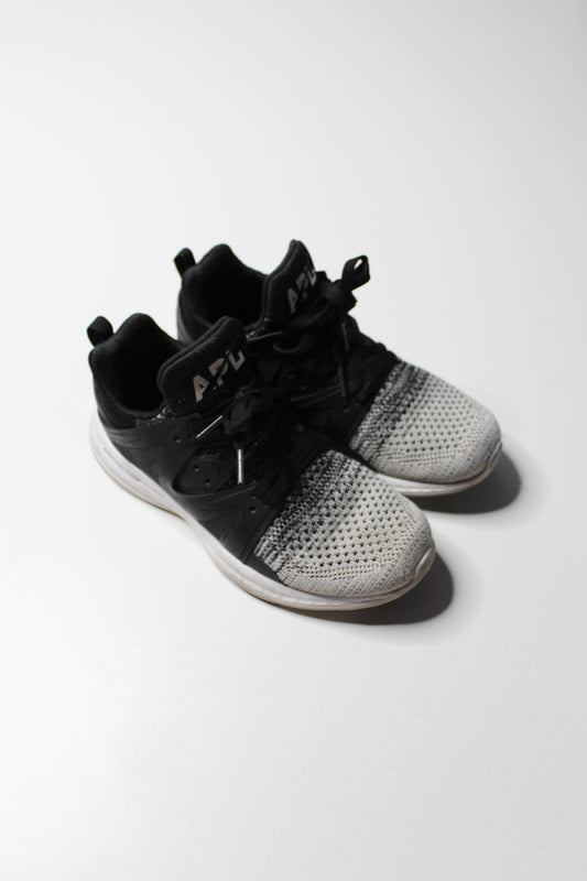 APL (Lululemon) black/white running shoe, size 8