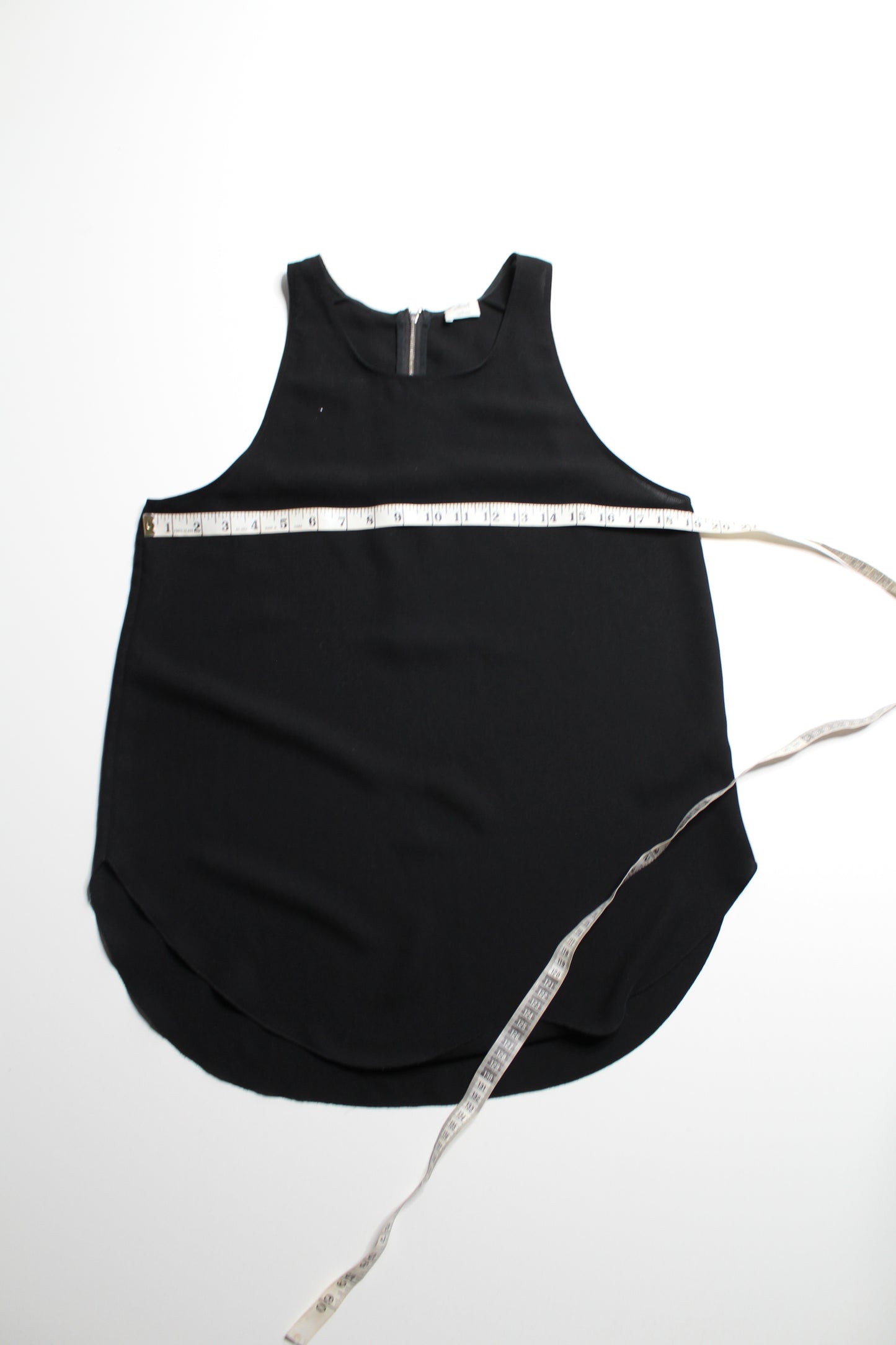 Aritzia Wilfred black sleeveless blouse, size large