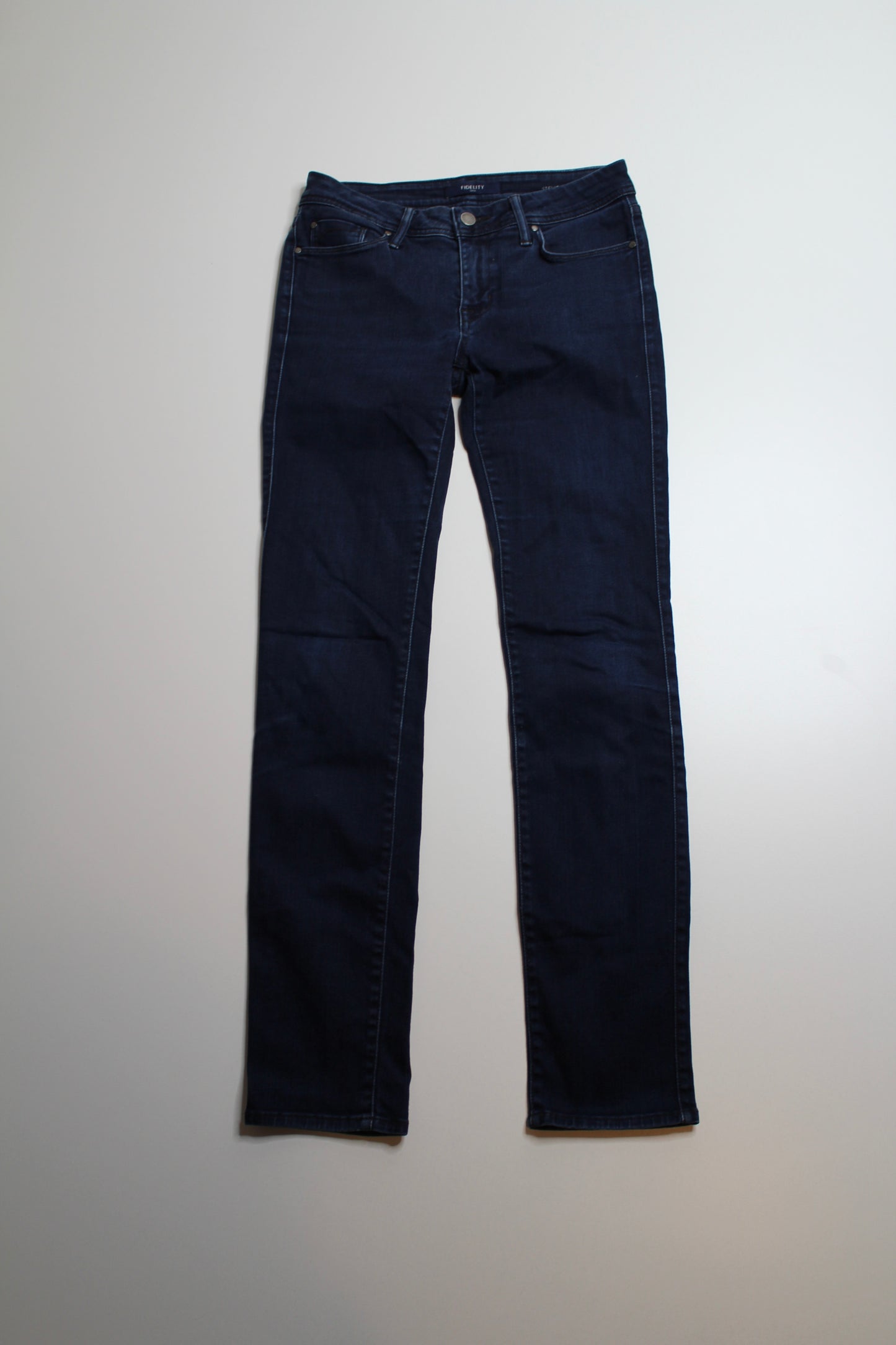 Fidelity mid rise stevie skinny jeans, size 26 (price reduced: was $58)