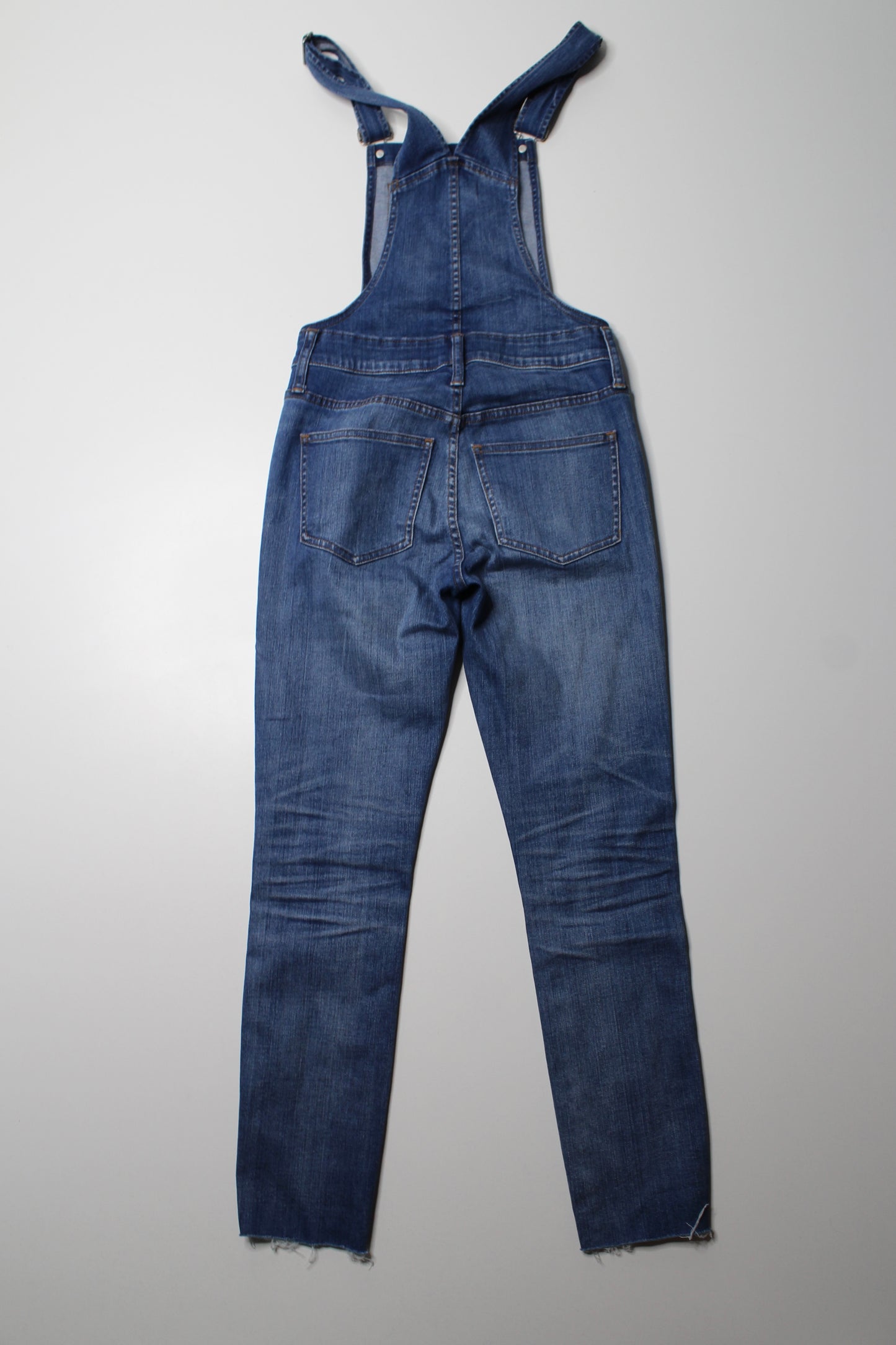 Madewell denim skinny overalls, size xs (27”) (price reduced: was $68)