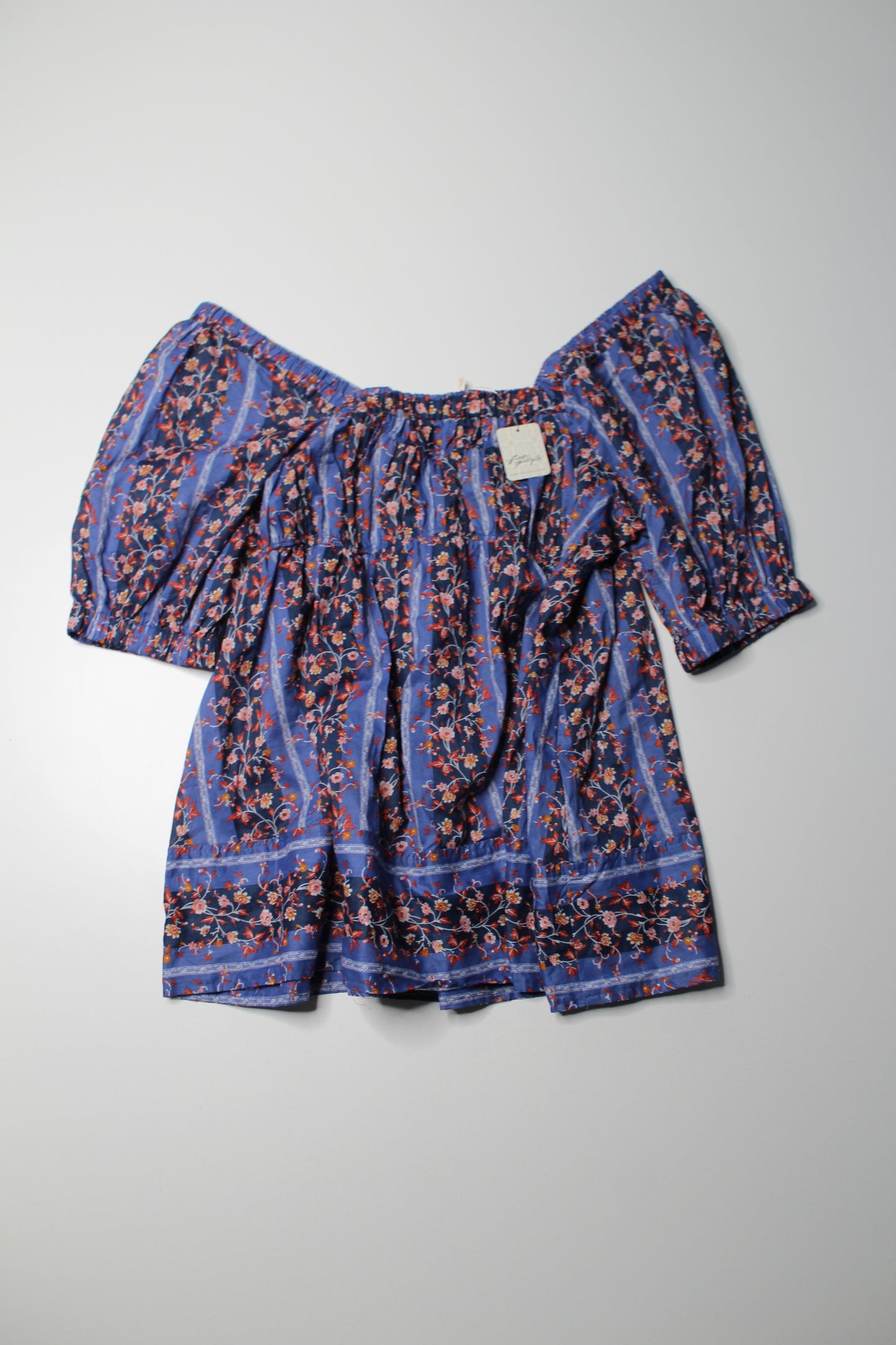 Free People vintage lover peplum blouse, size medium *new with tags