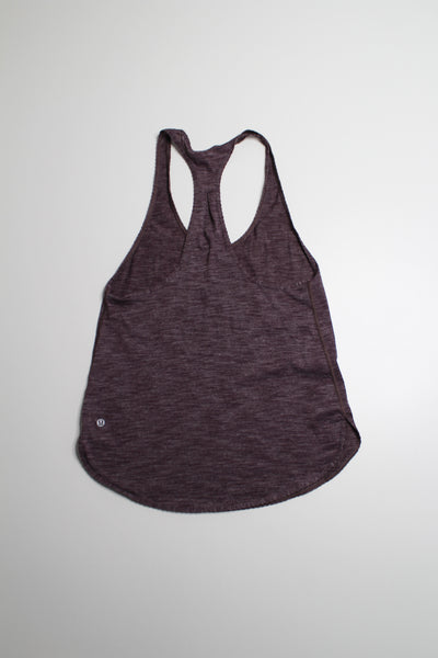 Lululemon heathered purple plum singlet tank, no size. Fits like 6 (price reduced: was $25)