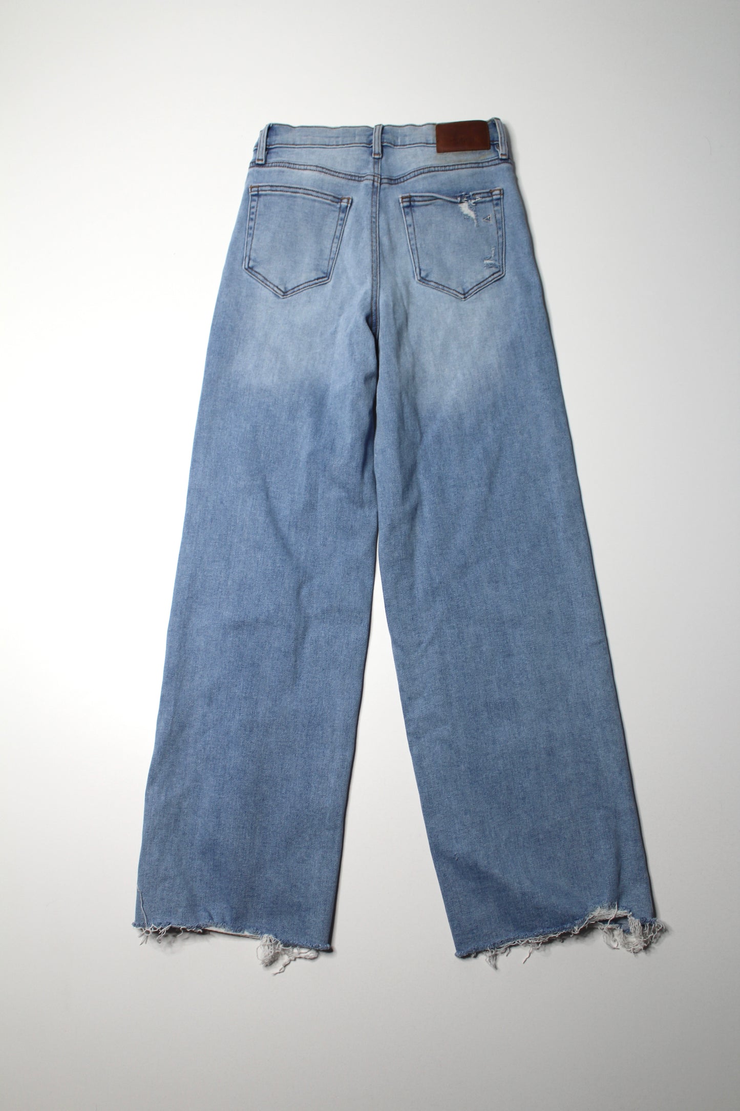 Hidden (Nordstrom) stretch ‘super wide leg’ jeans, size 27 (30”)