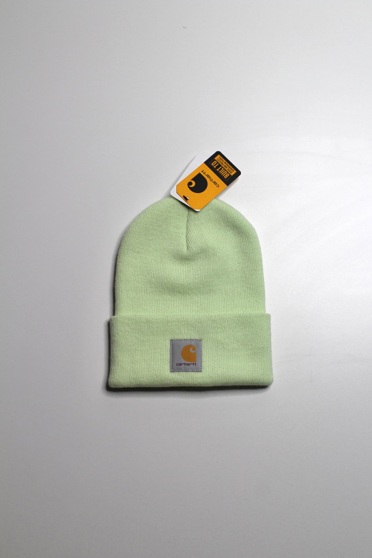 Carhartt hint of lime green beanie *new with tags (sale: was $15)