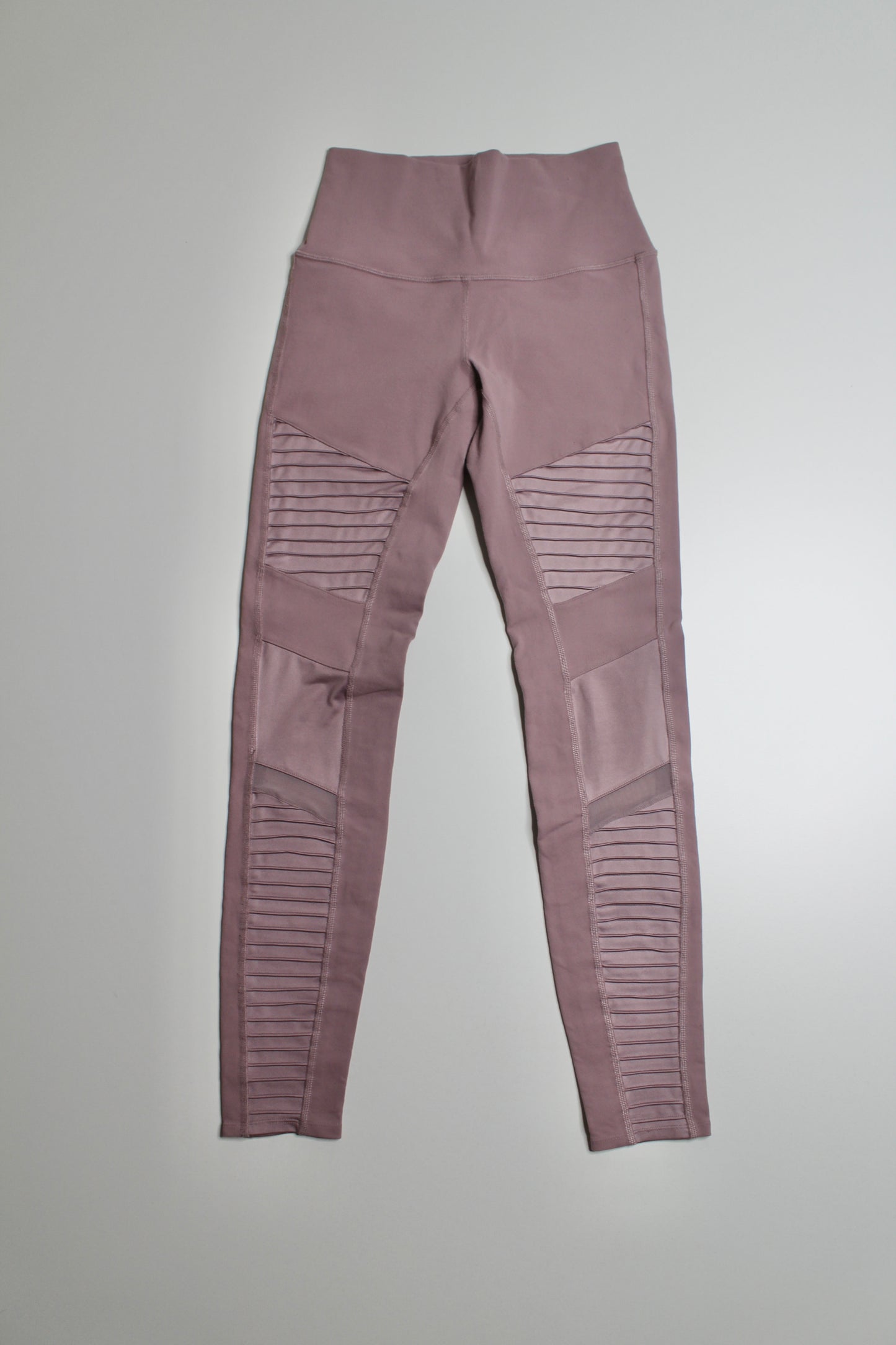 Alo Yoga smokey quartz high-waist moto leggings, size small (price reduced: was $58)