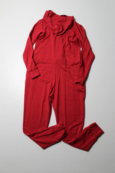 Smash + Tess x Jillian Harris red ‘harris’ hoodie romper, size small