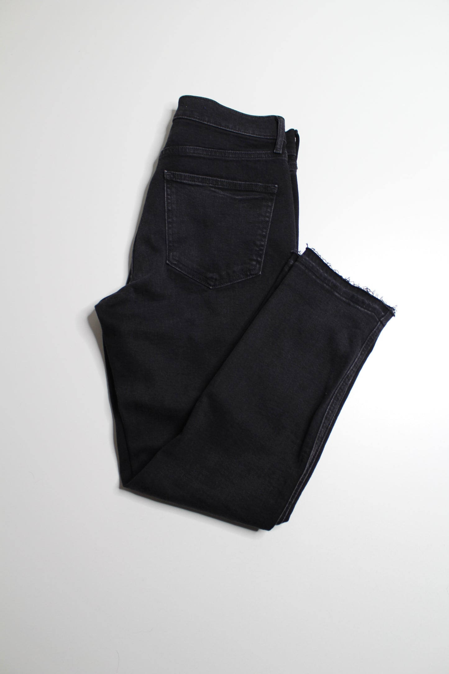 Gap black wash high rise slim vintage jeans, size 28 / 6R