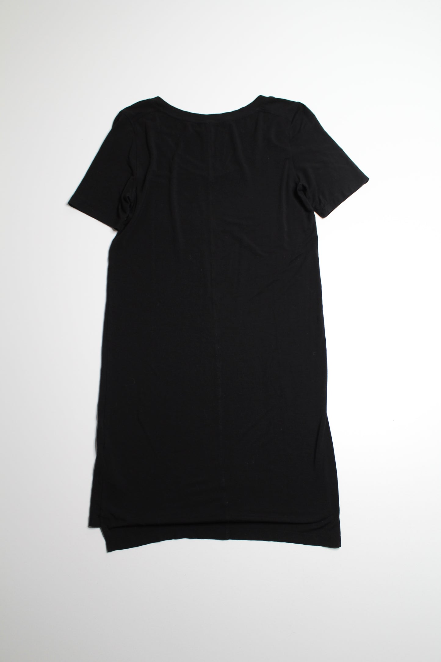 Aritzia black babaton the group modal t shirt dress, size xxs (loose fit) (additional 50% off)