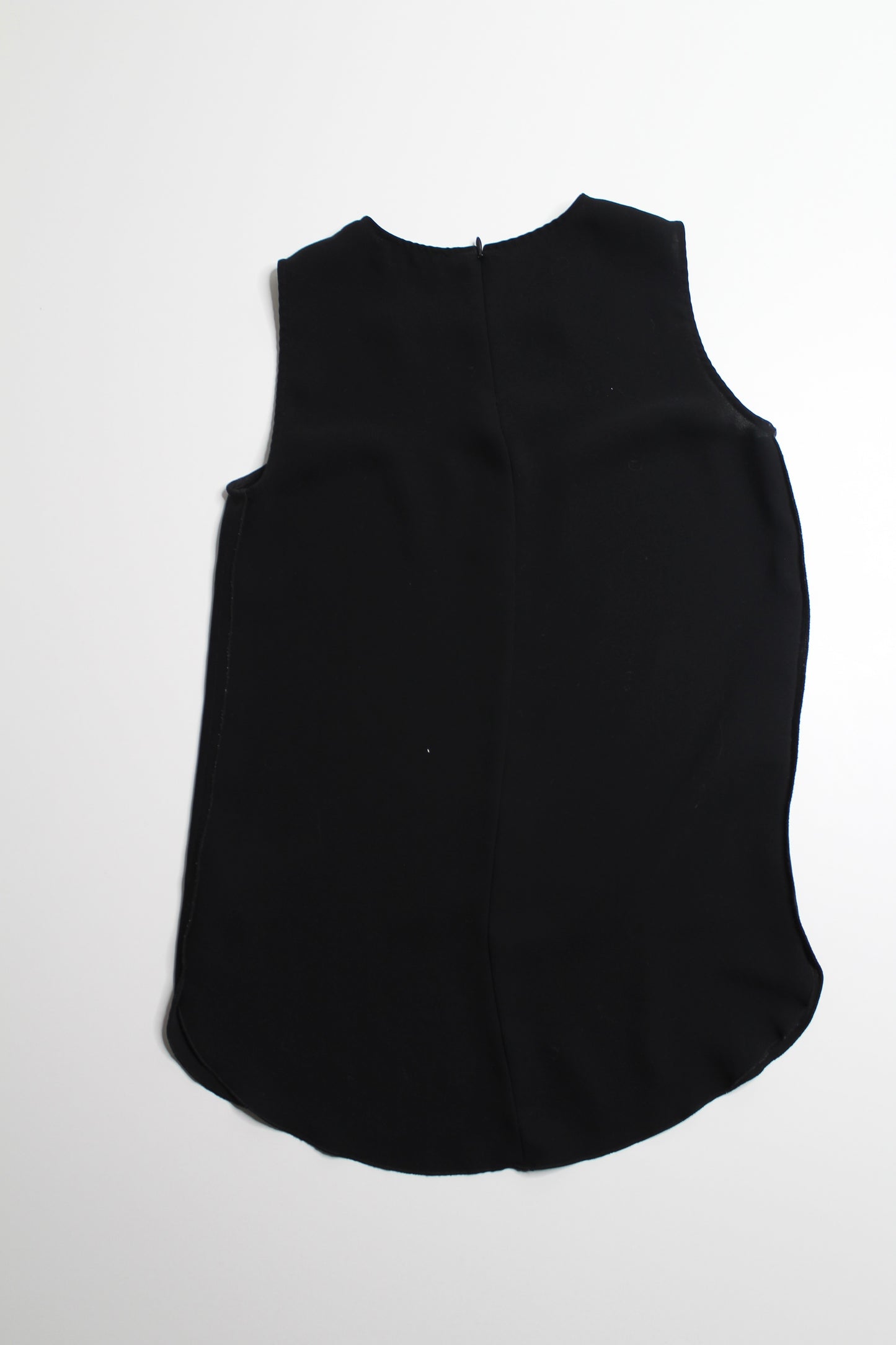 Aritzia black babaton sleeveless blouse, size xxs (loose fit) (price reduced: was $30)