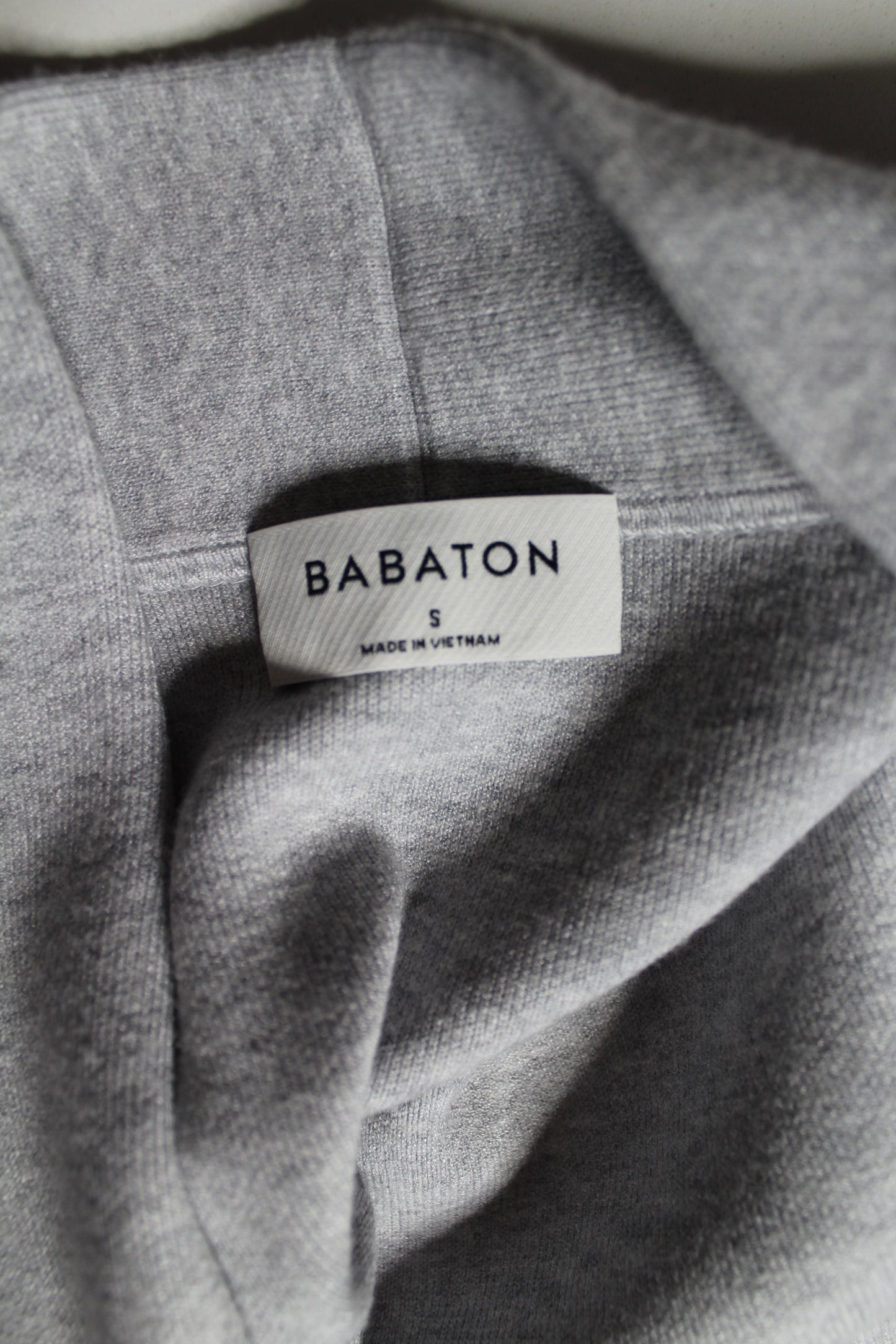 Aritzia Babaton light grey 'ty' long open front cardigan, size small (relaxed fit)
