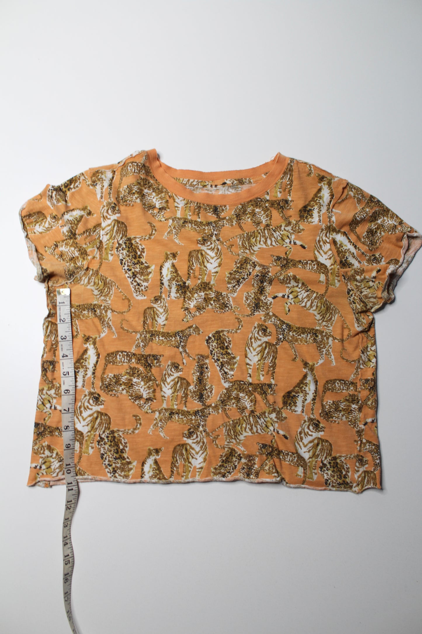 Anthropologie Maeve wild cats t shirt, size small