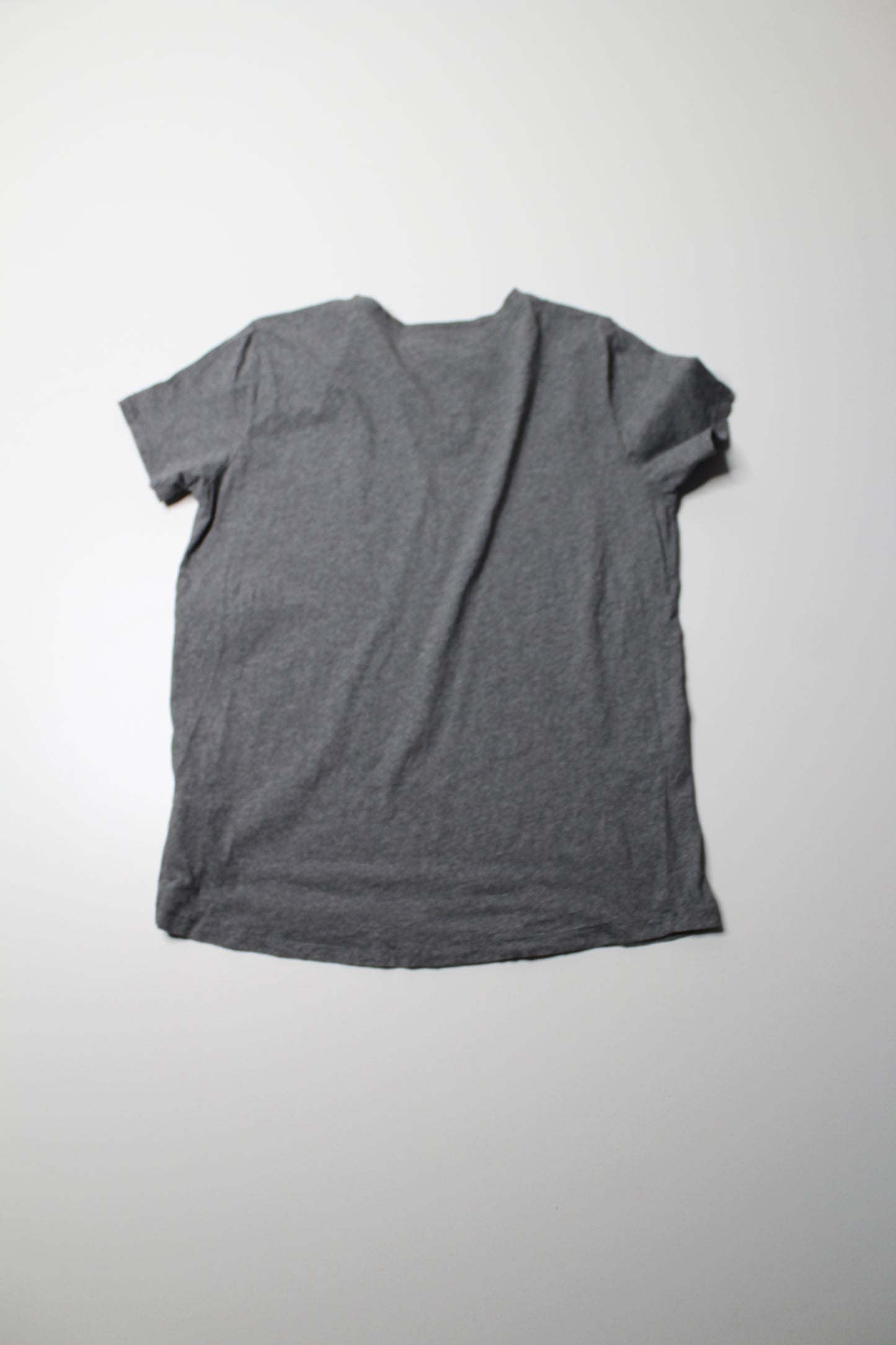 Brunette The Label heathered grey ‘BRUNETTE’ t shirt, size xs/s (oversized fit) Fits like small/medium