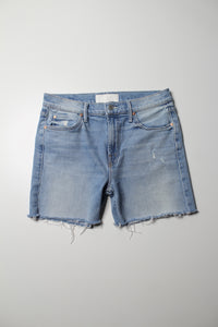 Mother ‘dutchie ankle jaws’ cut off jean shorts, size 27 (4.5”) (fit like 26)