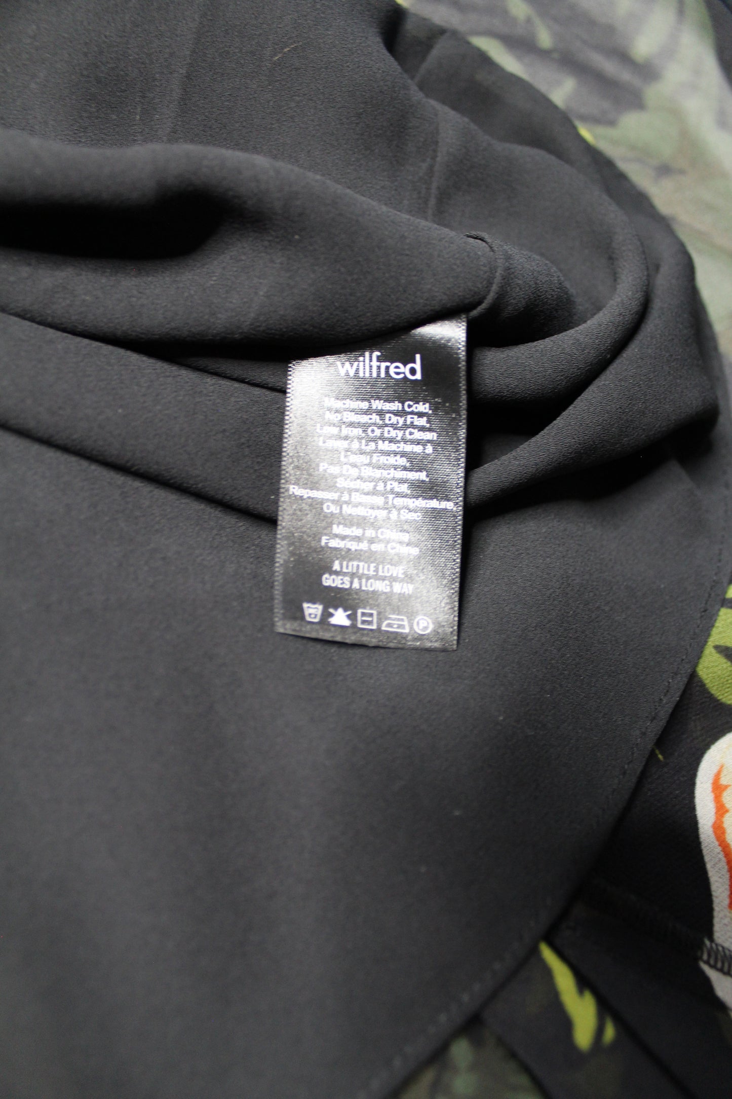 Aritzia Wilfred ‘terre’ twirl skirt, size large