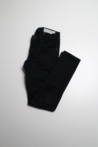 Rag & Bone coal skinny jeans, size 25 (28”)