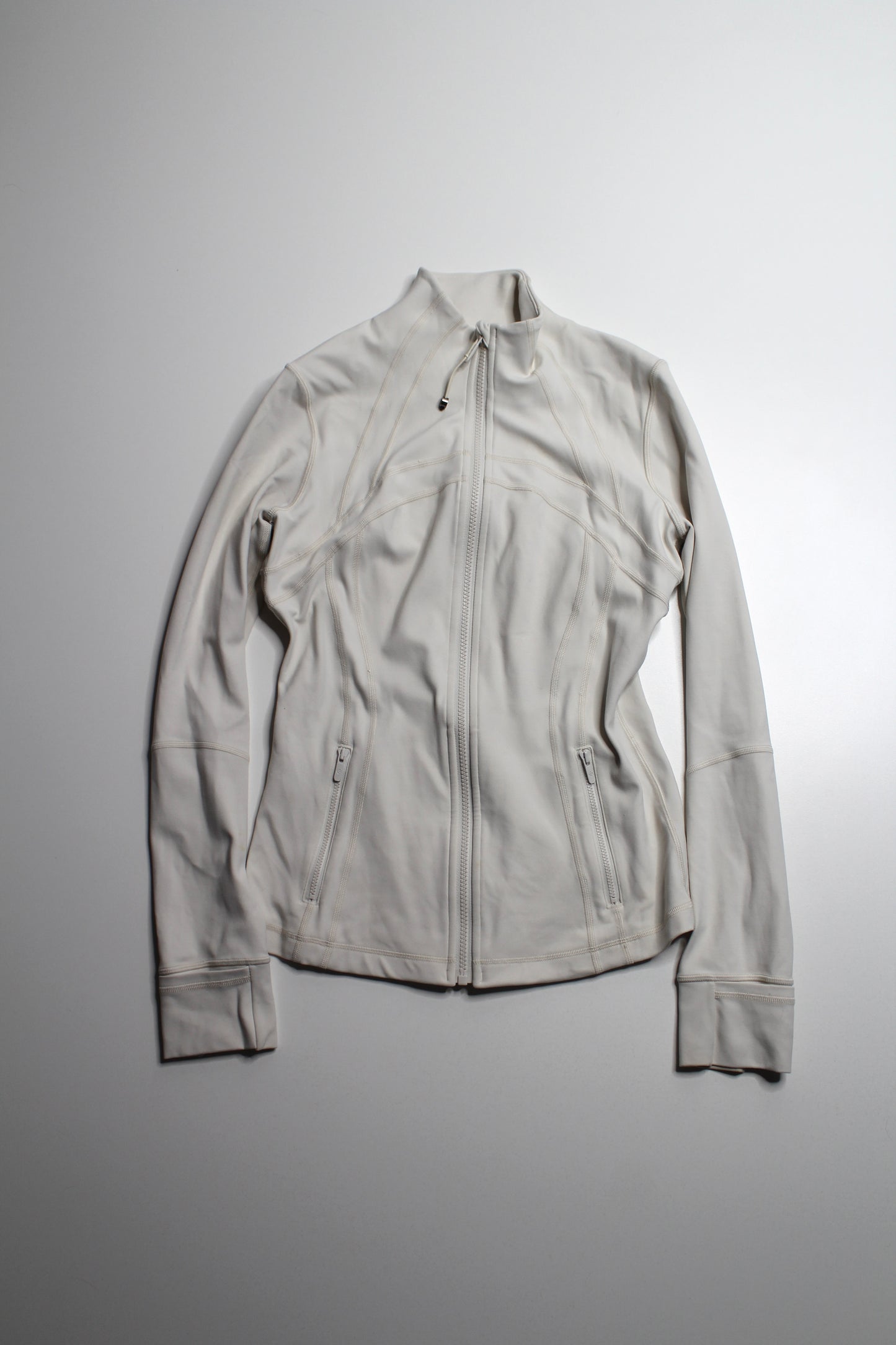 Lululemon light ivory ‘define’ jacket, size 8 *luon (was $58)