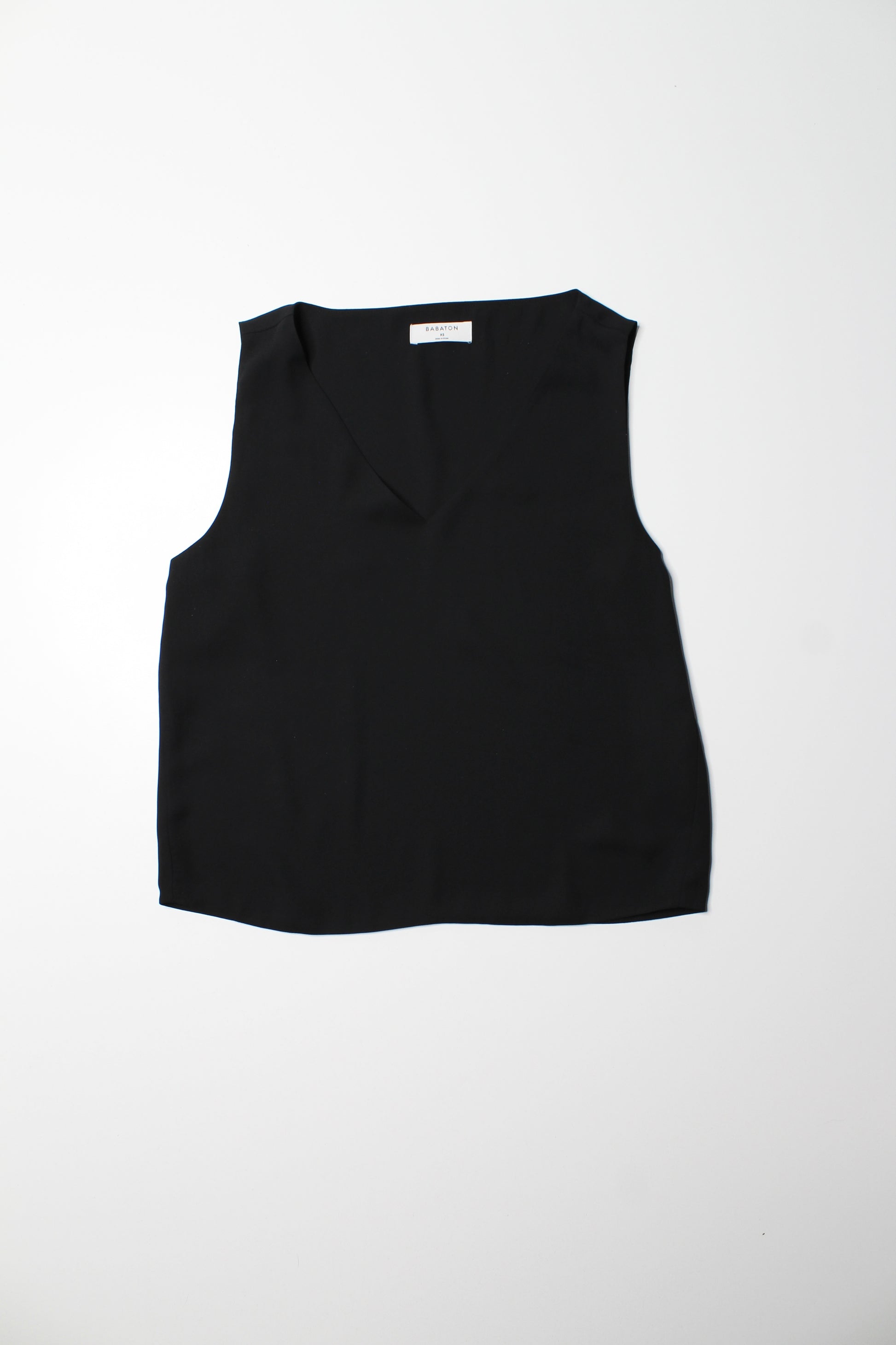 Aritzia Babaton black Murphy blouse, size xs