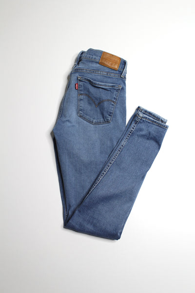 Levis 710 super skinny jeans, size 27 (price reduced: was $48)