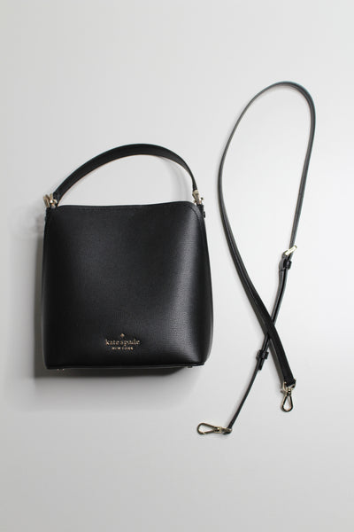 Kate Spade small black 'Darcy' bucket bag