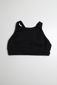 Lululemon black free to be serene bra, size 10 *high neck