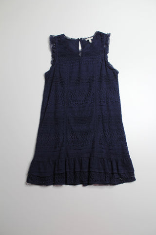 Joie navy eyelet lace dress, size small (price reduced: was $58)