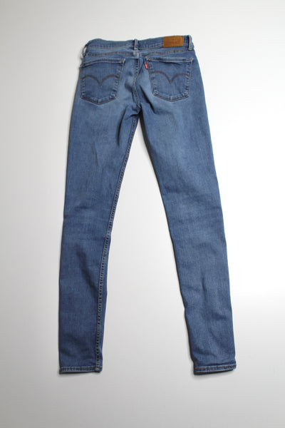 Levis 710 super skinny jeans, size 27 (price reduced: was $48)