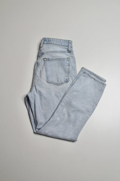 Abercrombie & Fitch light wash curve love skinny high rise jeans, size 27 / 4R (price reduced: was $48)