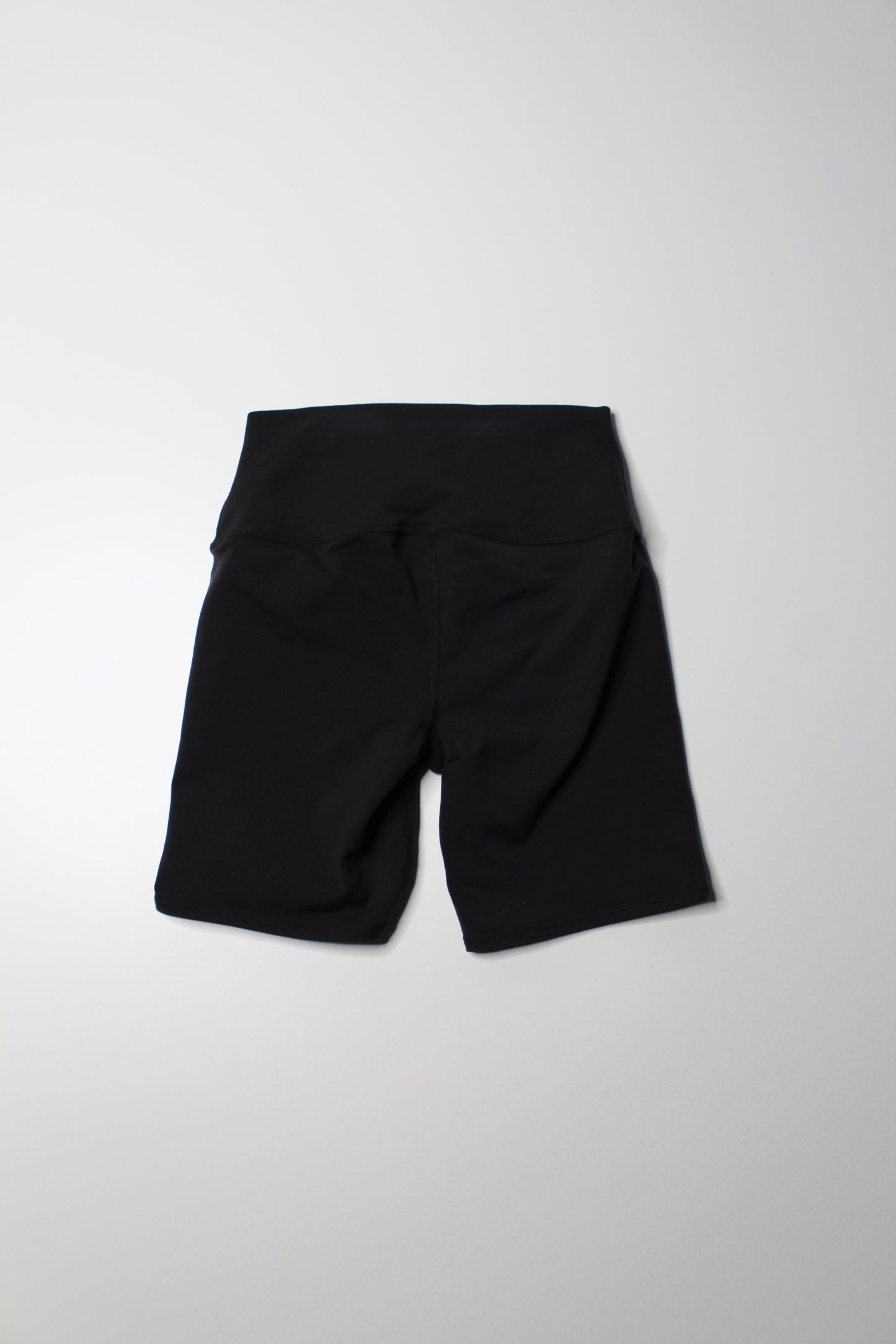 Alo Yoga black high rise biker shorts, size small (7") (additional 10% off)