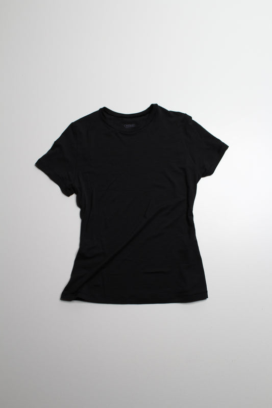 Organic Basics black t shirt, size small