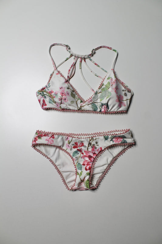 Isabella Rose osaka strappy floral bikini, size medium