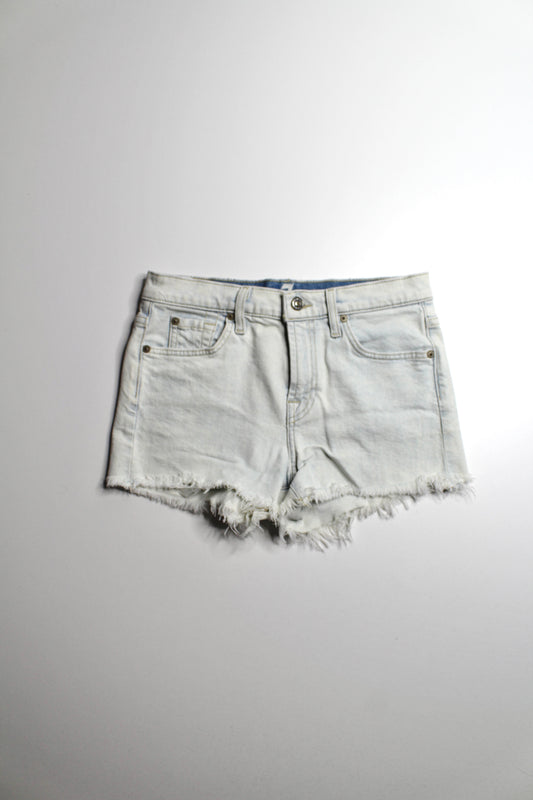7 For all mankind cut off shorts, size 25