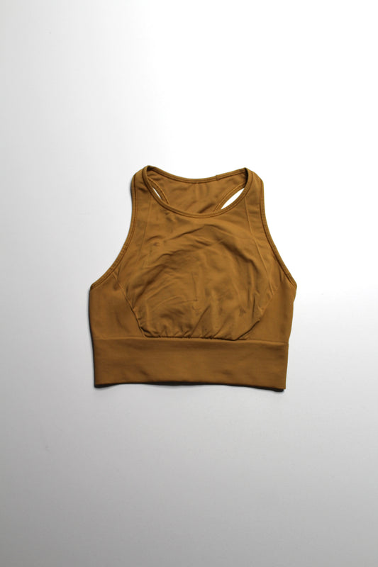 Lululemon spiced bronze 'ebb to train' bra, size 6 *C/D cup