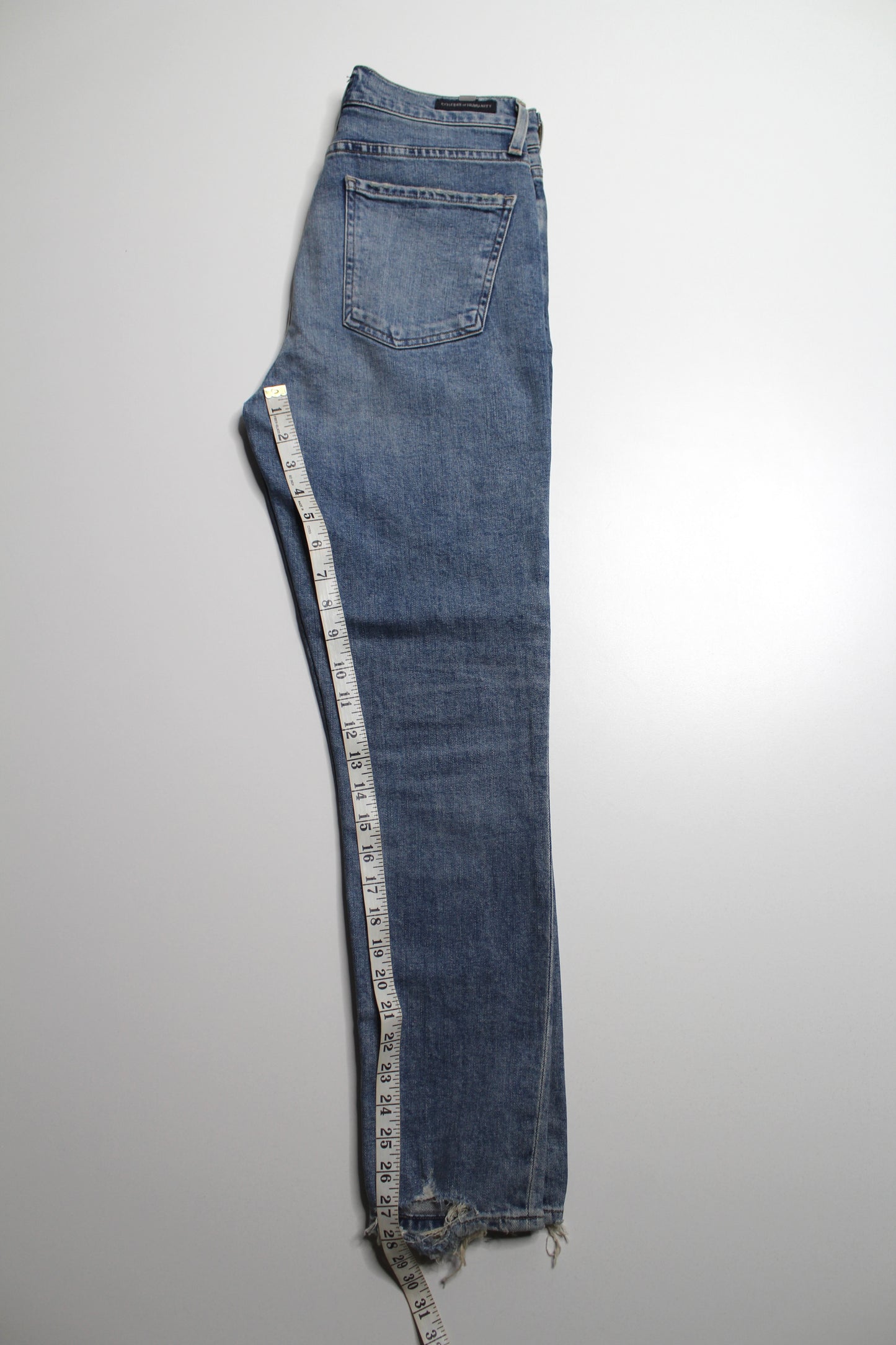 Citizens of Humanity ‘Olivia’ high rise slim ankle jeans, size 27