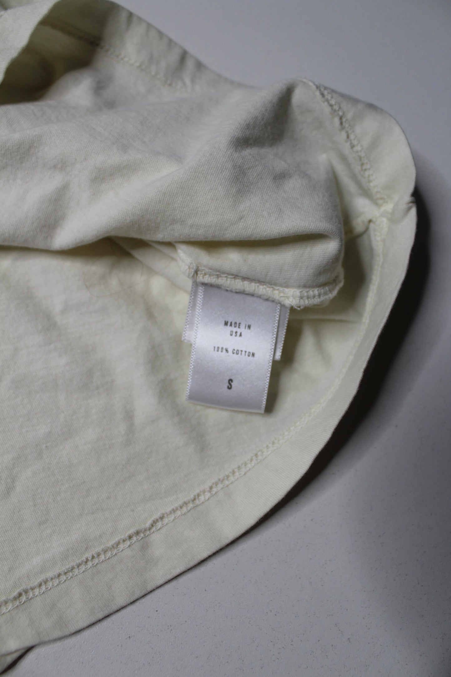 Anthropologie Letluv butter yellow Elton John ‘Goodbye Yellow Brick Road’ band tee, size small