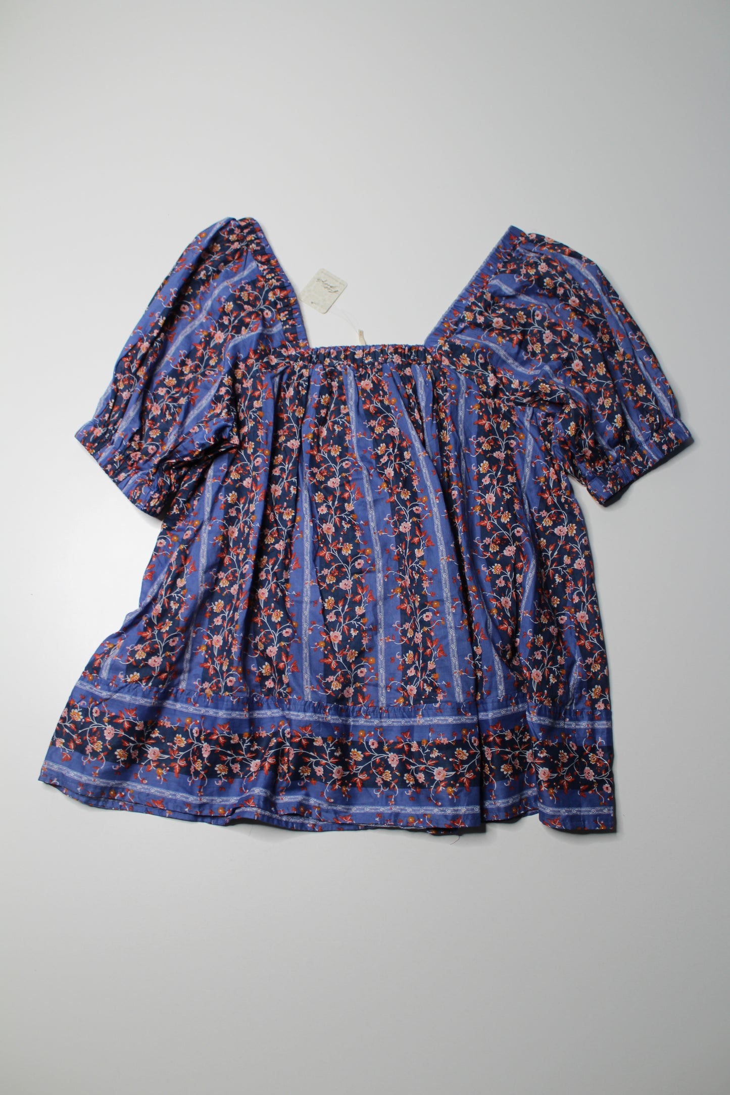 Free People vintage lover peplum blouse, size medium *new with tags