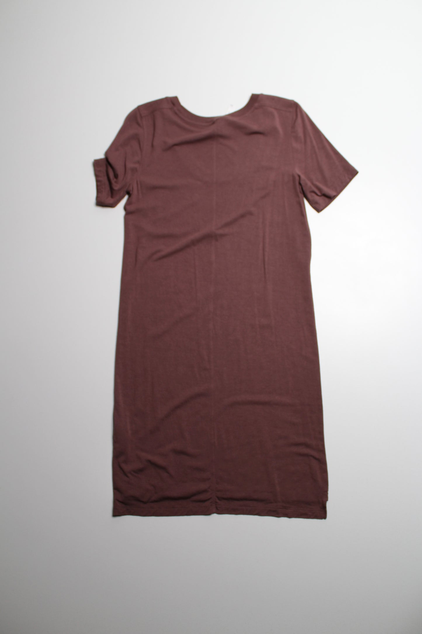 Aritzia T Babaton plum modal t shirt dress, size xsmall (loose fit) (additional 50% off at checkout)