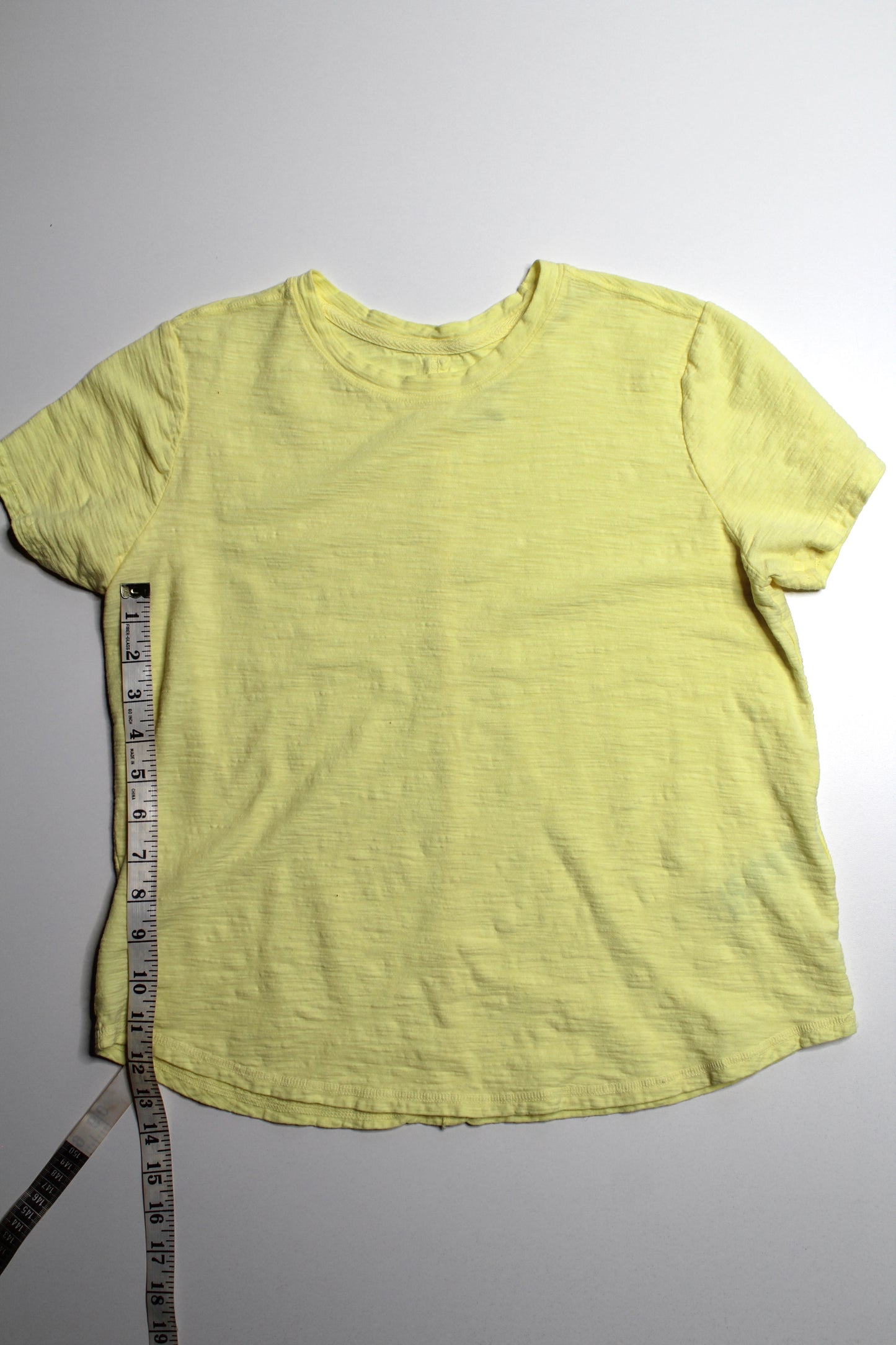Anthropologie Pilcro yellow t shirt, size medium (sale: was $25)