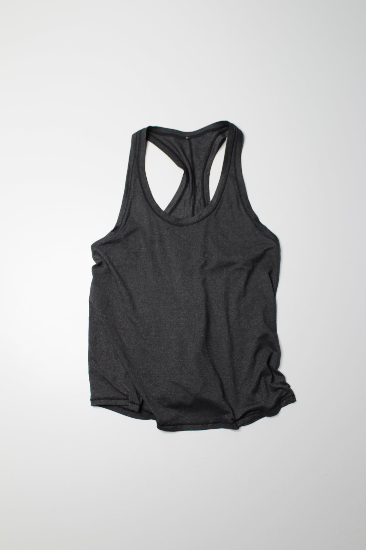 Lululemon grey lightweight tie back tank, no size, fits like 4 (loose fit) (sale: was $20)