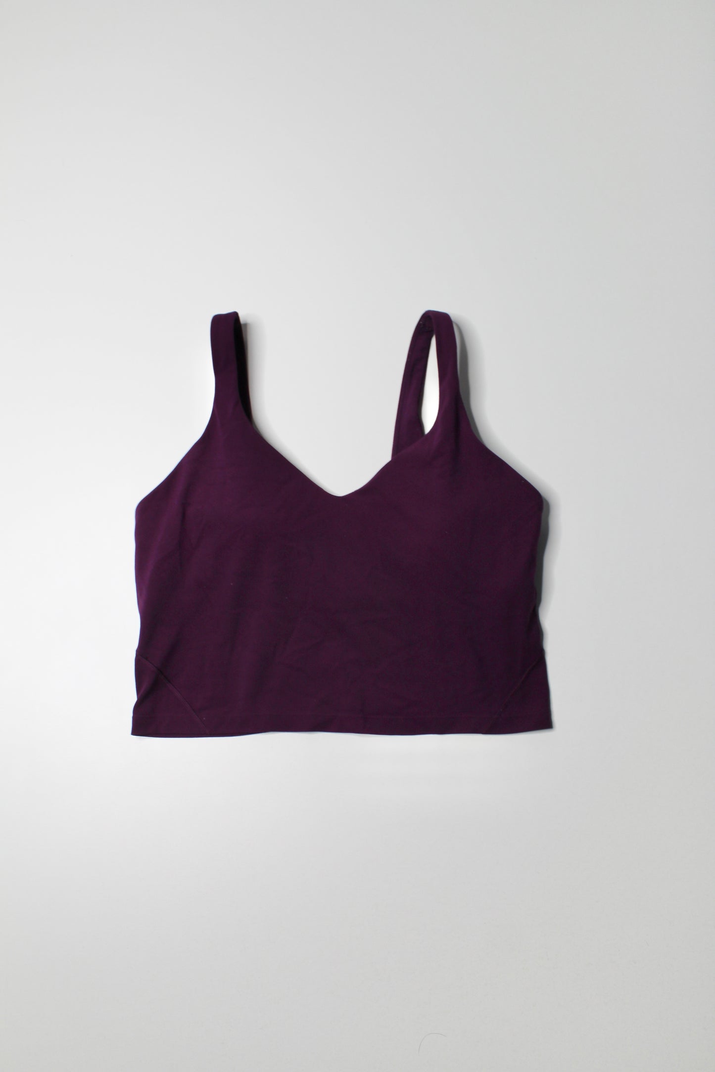 Lululemon purple ‘align’ tank, size 12