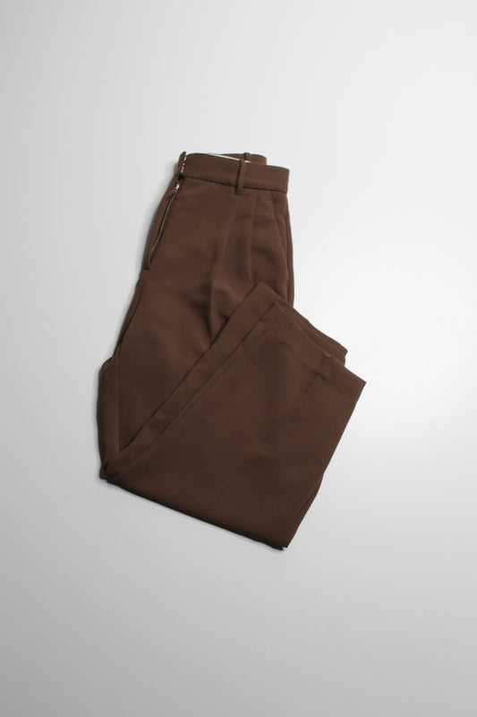 Aritzia Wilfred brown ‘effortless’ wide leg pant, size 4