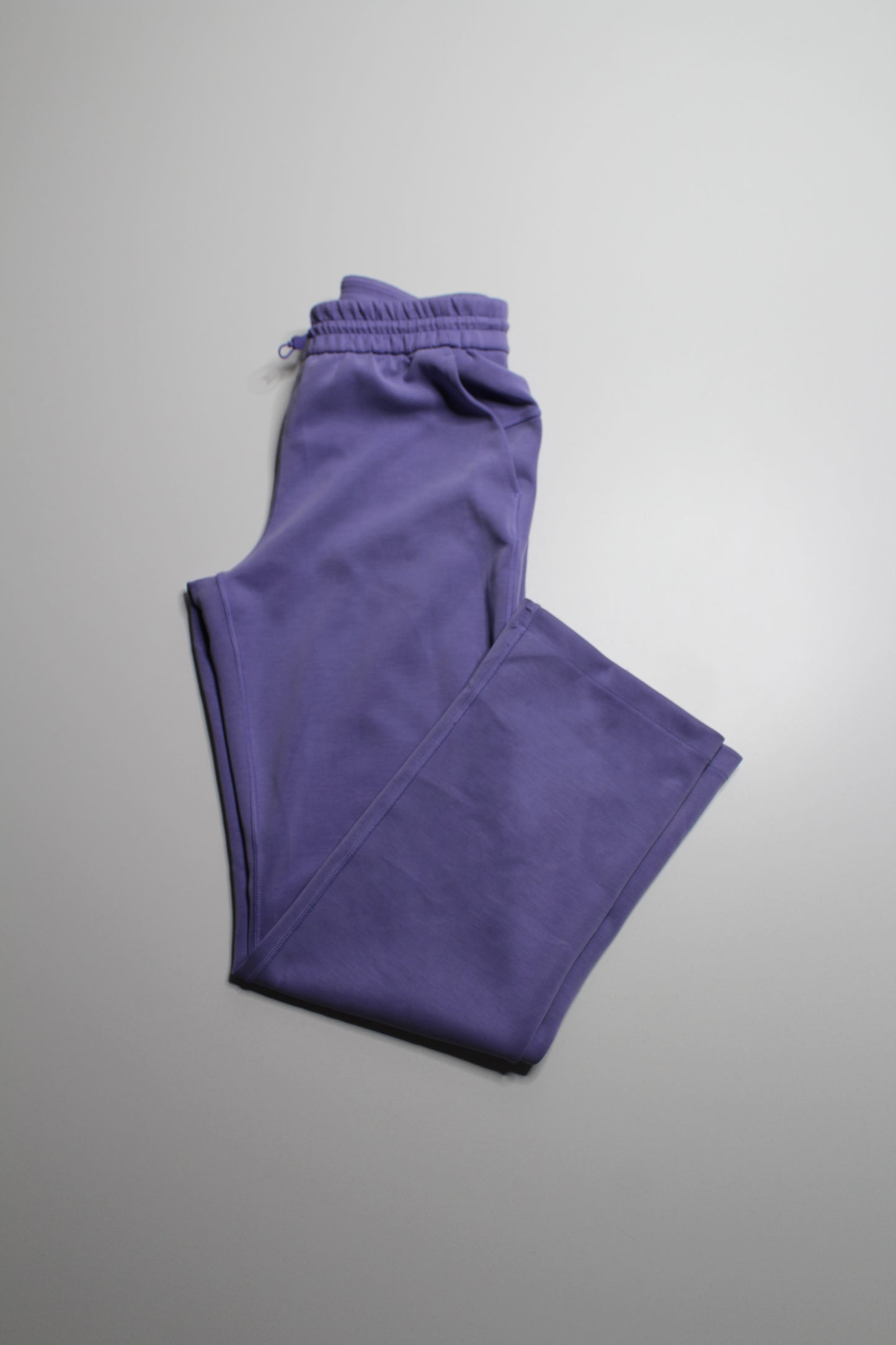 Lululemon purple ‘softstreme high rise straight leg’ pant, size 6 (was $58)