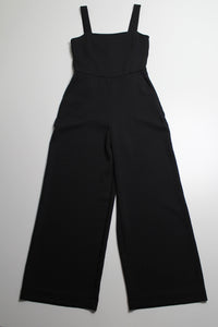 Aritzia wilfred black ‘picard’ wide leg jumpsuit, size 2 (size small)