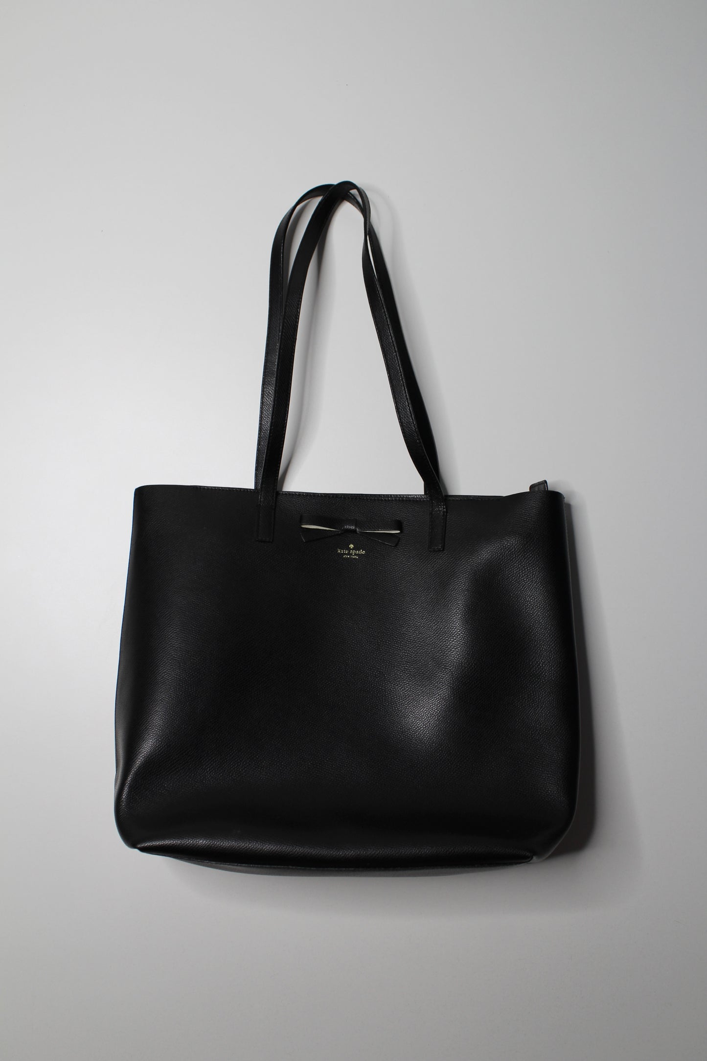Kate Spade black ‘on purpose’ leather tote (20% off)
